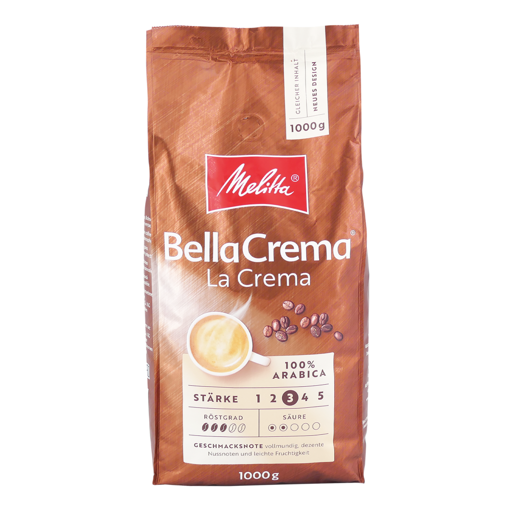 Melitta Bella Crema La Crema Ter Huurne Holland Markt B V