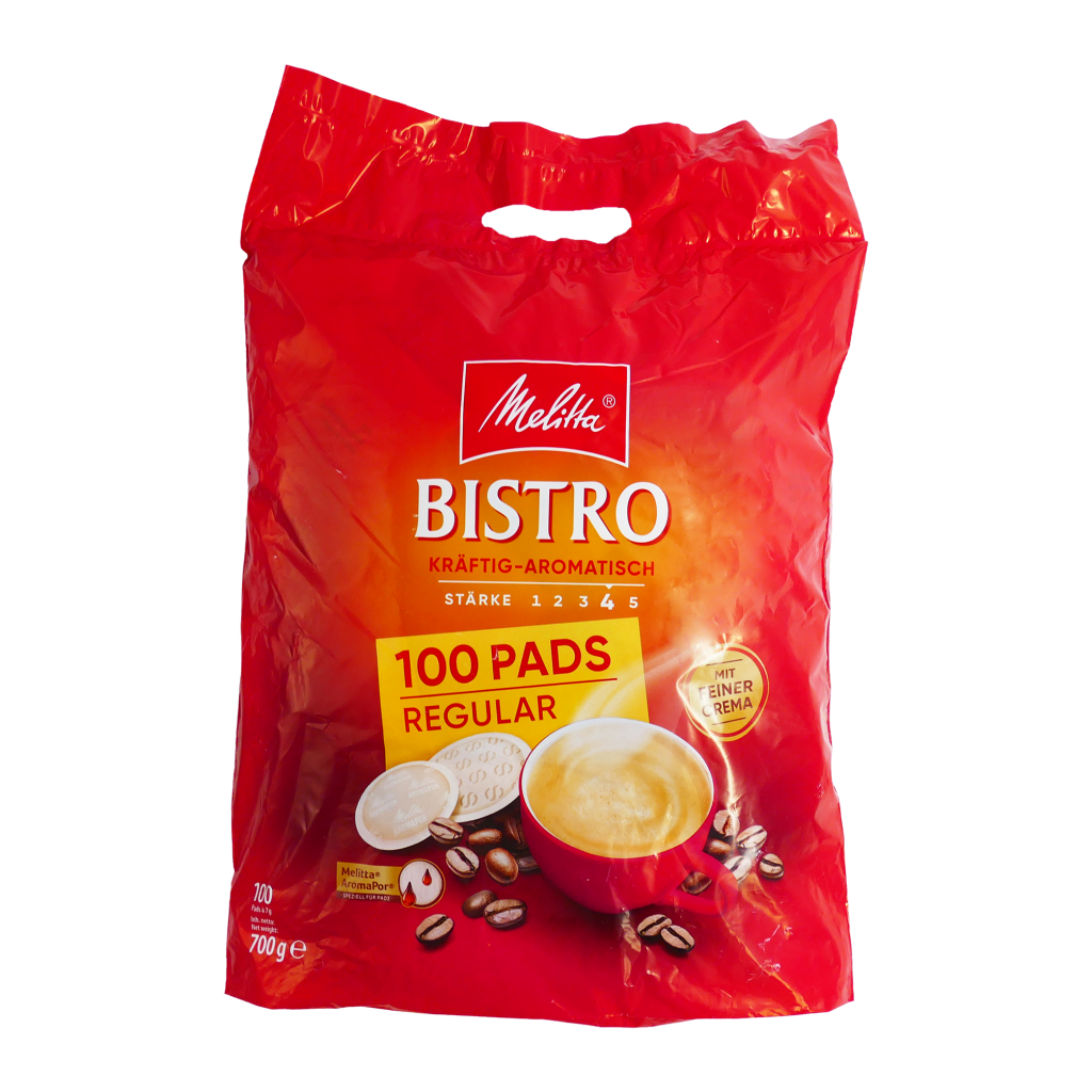 Melitta Bistro Kräftig Pads Ter Huurne Holland Markt B V