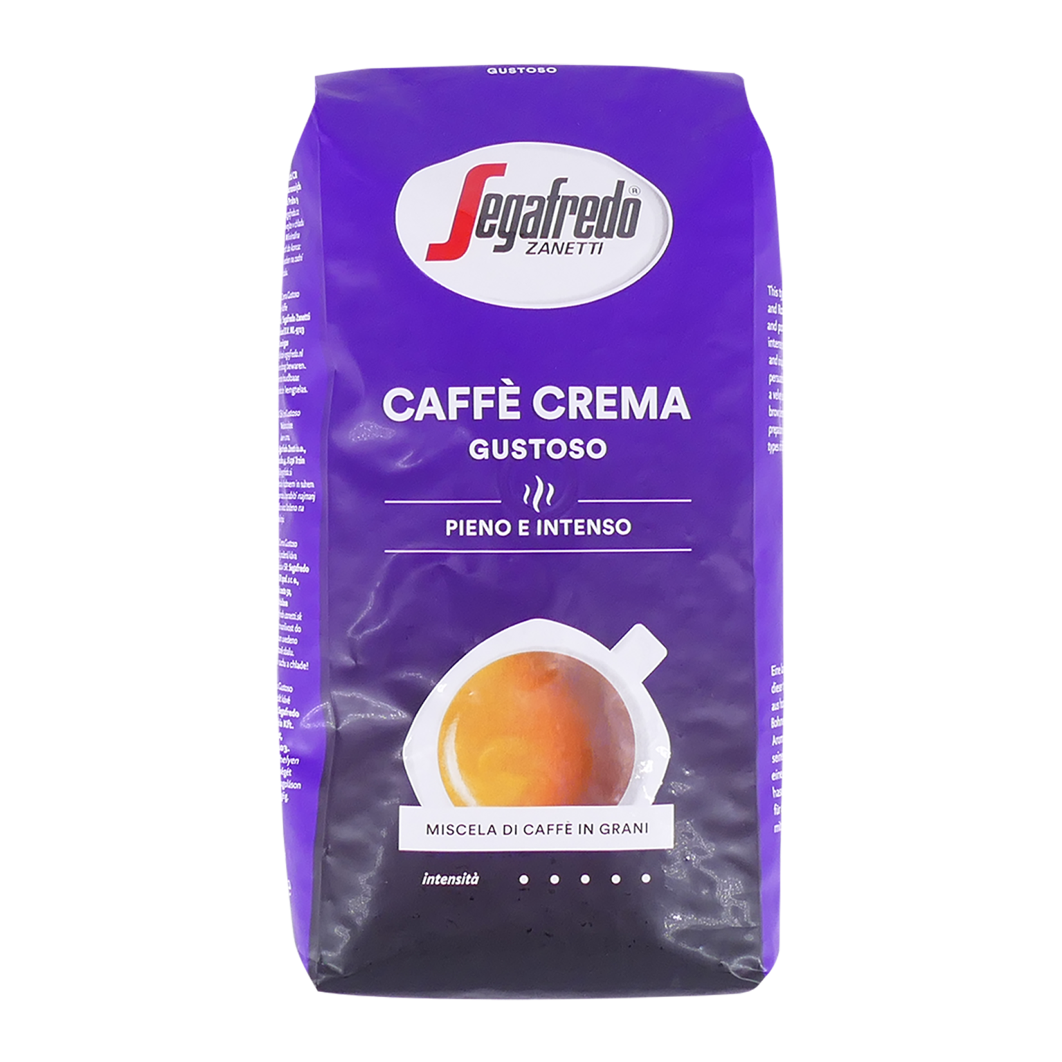 Segafredo Caff Crema Gustoso Ter Huurne Holland Markt B V