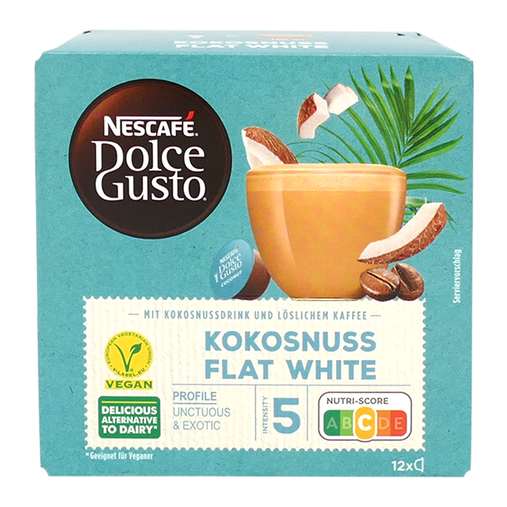 Nescaf Dolce Gusto Kokosnuss Flat White Ter Huurne Holland Markt B V