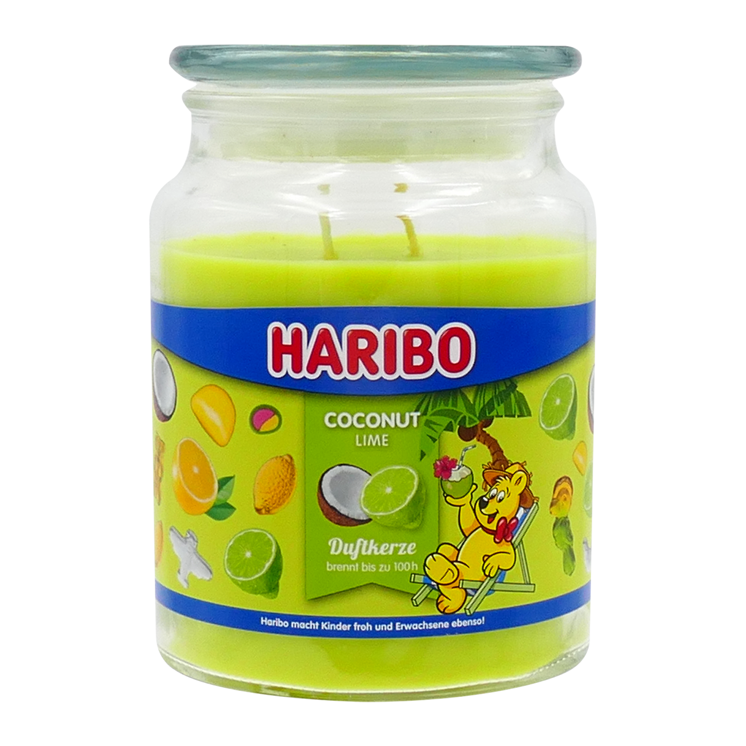 Haribo kaars Coconut-Lime | Ter Huurne Holland Markt B.V.